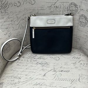 Black and cream Kate Spade crossbody